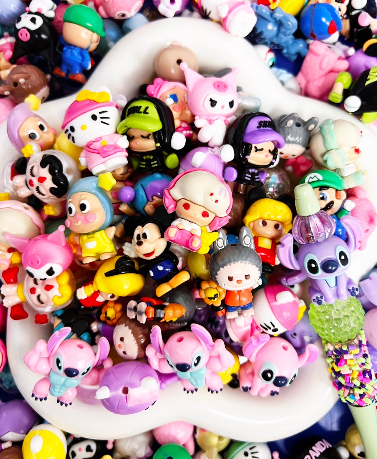 3D Characters Silicone Beads