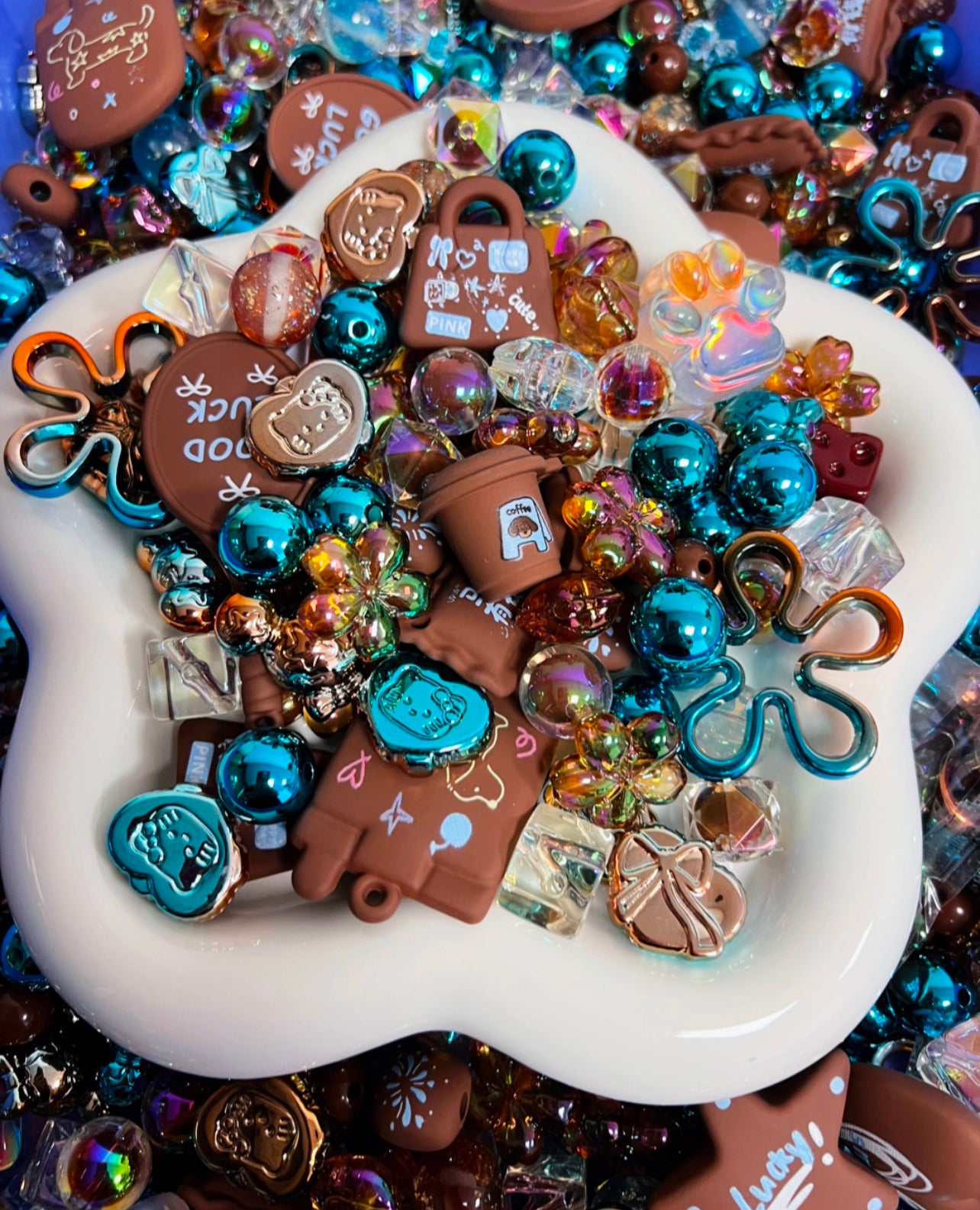 Lucky Coco Sparkle Beads for Pen/Phone Chain