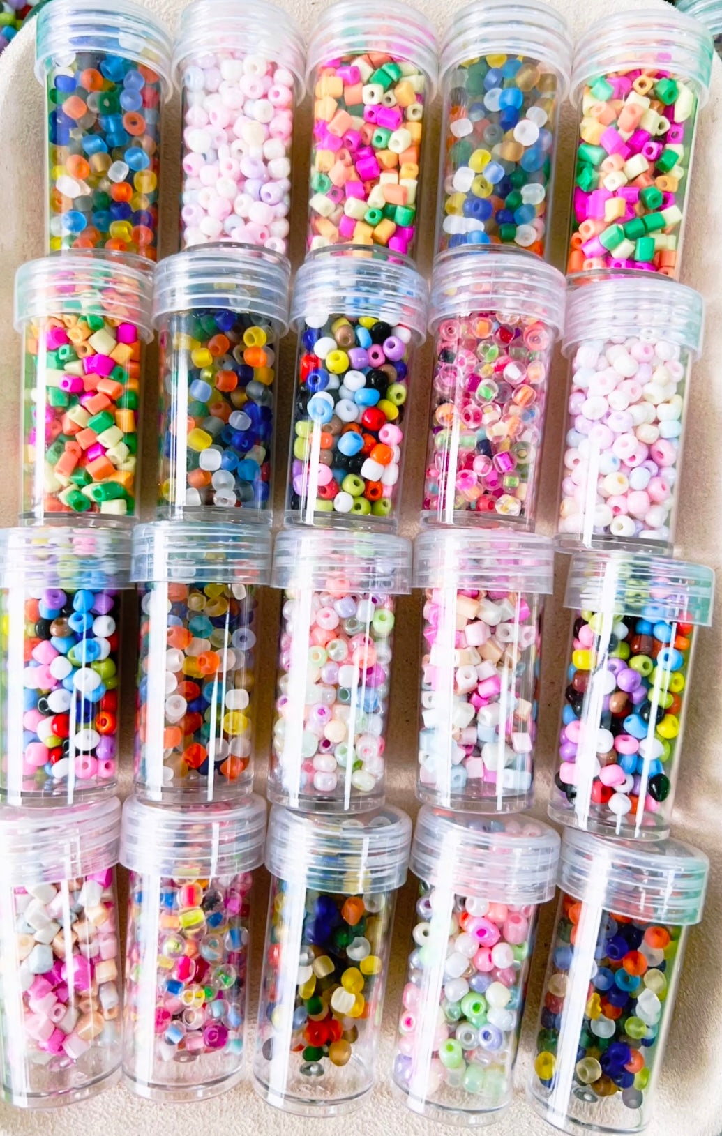4mm Seed Beads Mix for Phone Chain or Blacelet